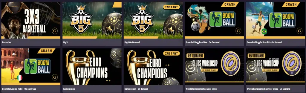 SpinKings24 Casino sport games en crash spellen in de mobiele lobby